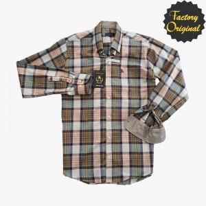 Camisa hombre modelo europeo marron SYC Factory Original