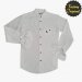 Camisa cuello mao Hombre tipo lino blanco HD SYC FACTORY ORIGINAL