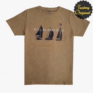 Camiseta navegante marron SYC Factory Original