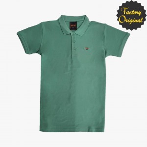 Polo Basico Manga Corta patriota verde agua SYC FACTORY ORIGINAL