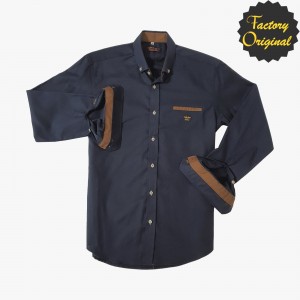 Camisa hombre patriota marino modelo softi SYC FACTORY ORIGINAL