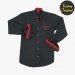 Camisa hombre patriota modelo estandar negro SYC FACTORY ORIGINAL