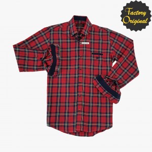 Camisa hombre barco modelo Mafis rojo SYC FACTORY ORIGINAL