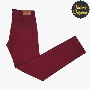 Pantalon 5 bolsillos barco granate SYC Factory Original