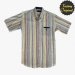Camisa hombre manga corta modelo holidays amarillo SYC Factory Original