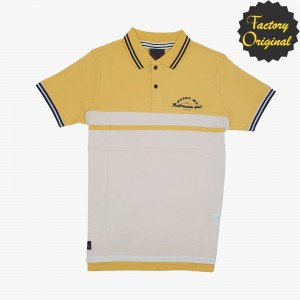 Polo fantasía modelo Rosso mediterráneo amarillo SYC FACTORY ORIGINAL