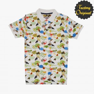 Polo fantasía modelo Rosso tropical SYC FACTORY ORIGINAL