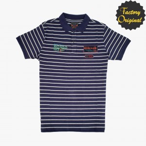 Polo fantasía modelo Rosso Heritage marino SYC FACTORY ORIGINAL