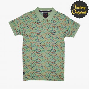 Polo fantasía modelo Peces verde SYC FACTORY ORIGINAL