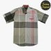 Camisa hombre barco manga corta modelo cuadro ancho bicolor SYC Factory Original