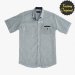 Camisa hombre barco manga corta modelo universitario marino SYC Factory Original