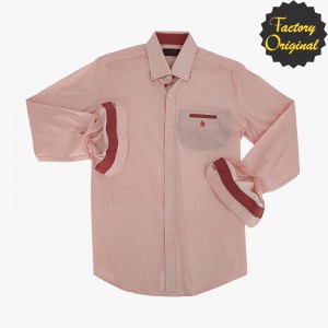 Camisa hombre barco modelo primavera salmón SYC FACTORY ORIGINAL