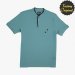 Polo fantasia modelo maofit verde claro SYC FACTORY ORIGINAL