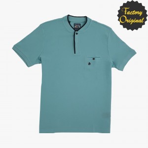 Polo fantasia modelo maofit verde claro SYC FACTORY ORIGINAL