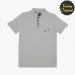 Polo fantasia modelo minimal blanco SYC FACTORY ORIGINAL