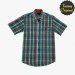 Camisa hombre manga corta modelo Escocia verde musgo SYC Factory Original