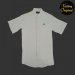 Camisa hombre manga corta lino modelo Vértice blanco SYC Factory Original