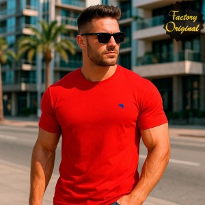 Camiseta básica Kamaleon rojo SYC Factory Original