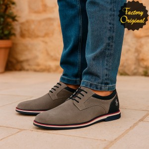Mocasin Premium modelo Perry gris SYC Factory Original