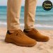 Mocasin Premium modelo pluma camel SYC Factory Original