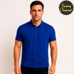 Polo nuevo Basico Manga Corta azul noche SYC FACTORY ORIGINAL