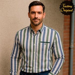 Camisa hombre barco modelo olas SYC FACTORY ORIGINAL