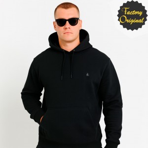 Sudadera barco con capucha negro SYC Factory Original