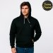SUDADERA CON CAPUCHA NEGRA DE SYC FACTORY ORIGINAL