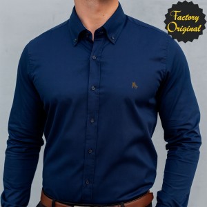 Camisa hombre modelo sylus marino SYC Factory Original