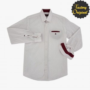 Camisa hombre barco modelo vanguardia granate SYC FACTORY ORIGINAL