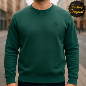 SUDADERA BARCO CUELLO REDONDO VERDE DE SYC FACTORY ORIGINAL