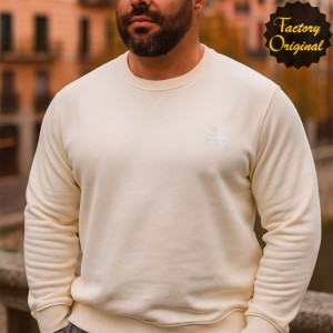 SUDADERA BARCO CUELLO REDONDO BLANCO DE SYC FACTORY ORIGINAL