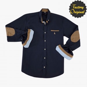 CAMISA BEST SELLER MARINO CON CODERA CAMEL SYC FACTORY ORIGINAL