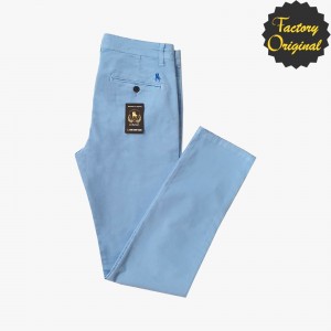 Pantalon largo chino Celeste SYC Factory Original HOMBRE
